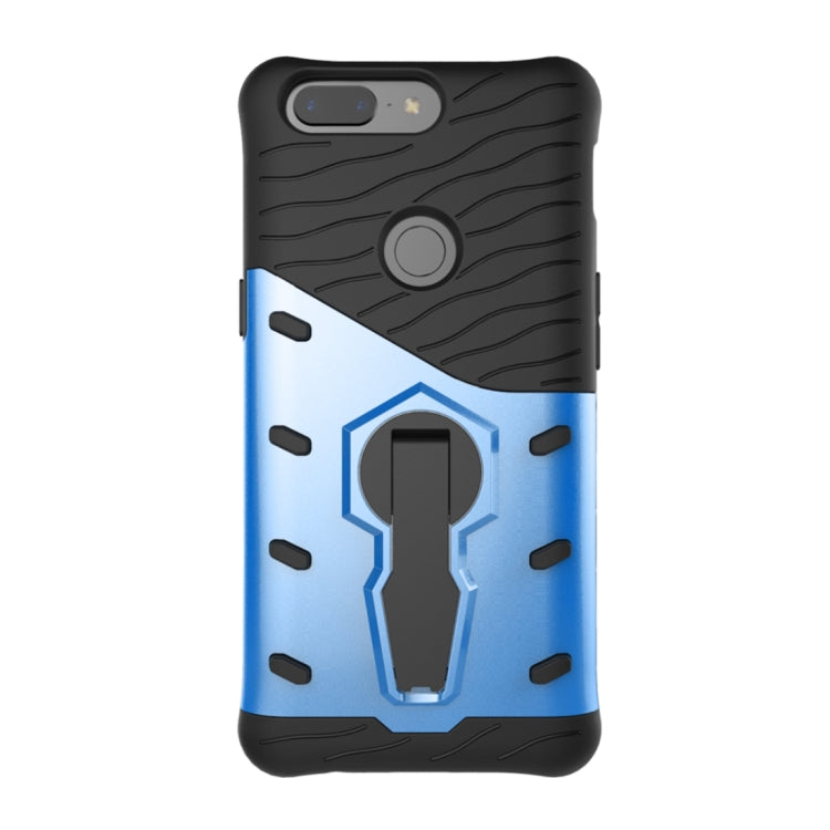 For OnePlus  5T PC + TPU Dropproof Sniper Hybrid Protective Back Cover Case with 360 Degree Rotation Holder