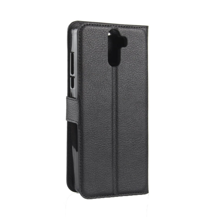 For DOOGEE BL12000 / BL12000 Pro Litchi Texture Horizontal Flip Leather Case with Holder & Card Slots & Wallet