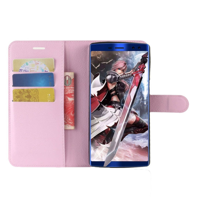 For DOOGEE BL12000 / BL12000 Pro Litchi Texture Horizontal Flip Leather Case with Holder & Card Slots & Wallet