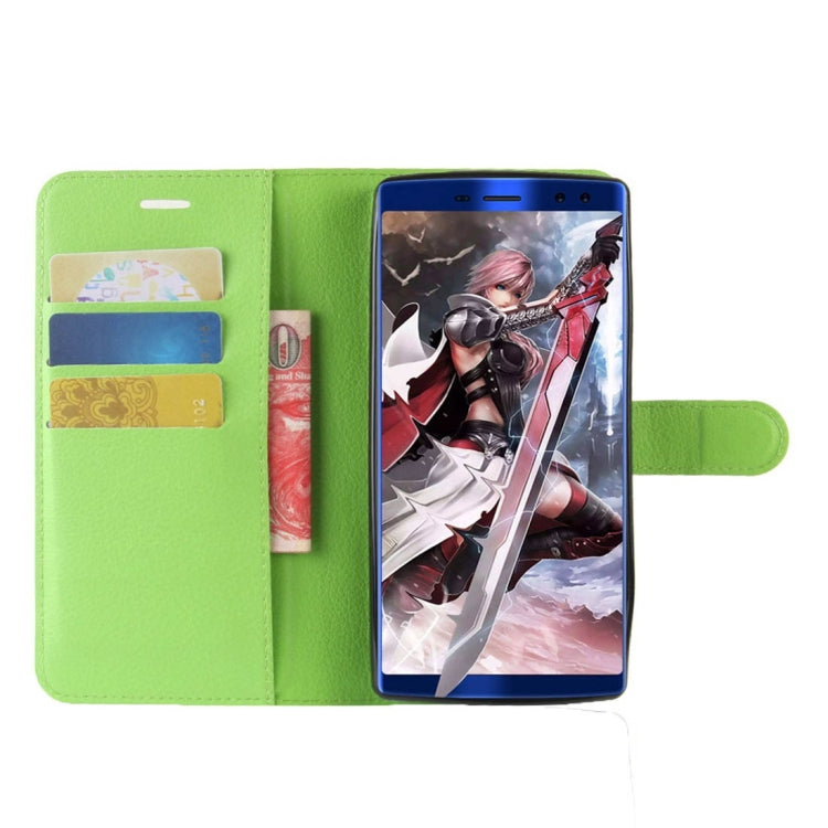 For DOOGEE BL12000 / BL12000 Pro Litchi Texture Horizontal Flip Leather Case with Holder & Card Slots & Wallet