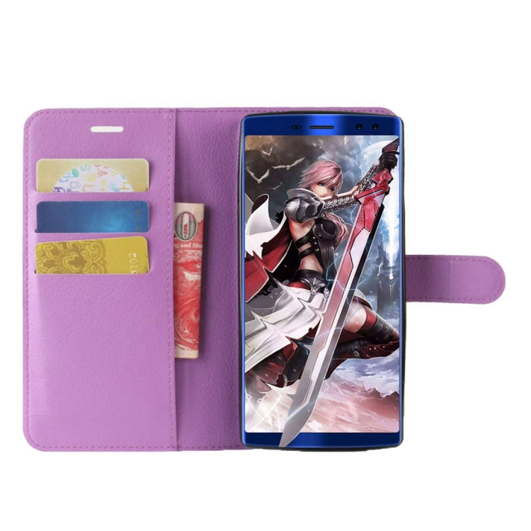 For DOOGEE BL12000 / BL12000 Pro Litchi Texture Horizontal Flip Leather Case with Holder & Card Slots & Wallet