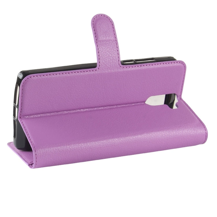 For DOOGEE BL12000 / BL12000 Pro Litchi Texture Horizontal Flip Leather Case with Holder & Card Slots & Wallet