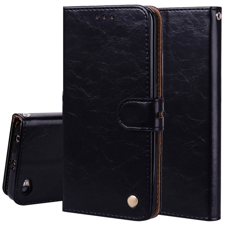 For Xiaomi Redmi Note 5A Without Fingerprint Identification Oil Wax Texture Horizontal Flip Leather Case with Holder & Card Slots & Wallet