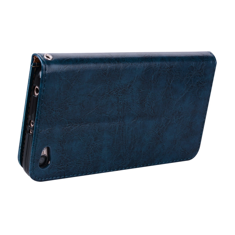 For Xiaomi Redmi Note 5A Without Fingerprint Identification Oil Wax Texture Horizontal Flip Leather Case with Holder & Card Slots & Wallet