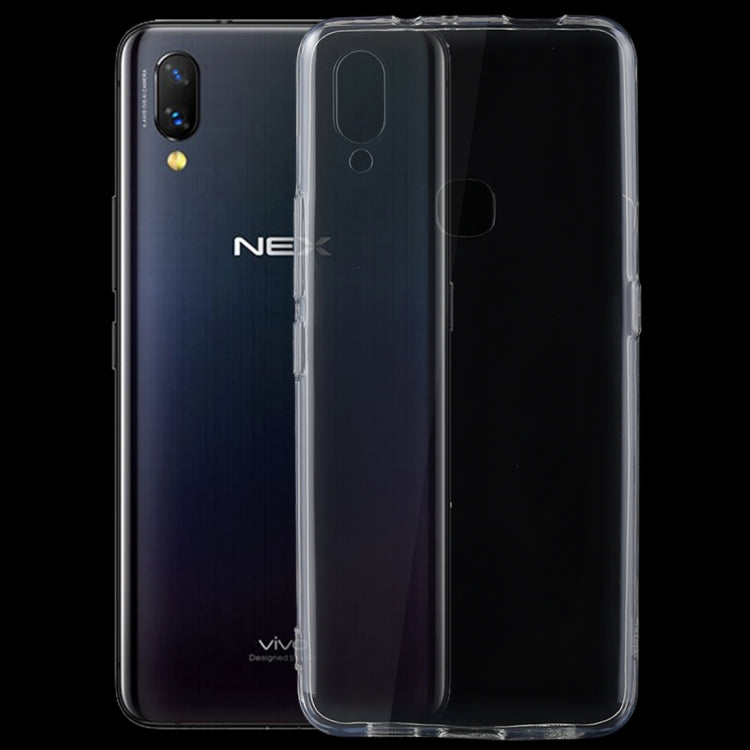 0.75mm Transparent TPU Case for Vivo NEX A(Transparent)