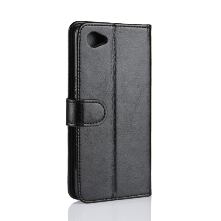 Crazy Horse Texture Horizontal Flip Leather Case for OPPO A3, with Wallet & Holder & Card Slots