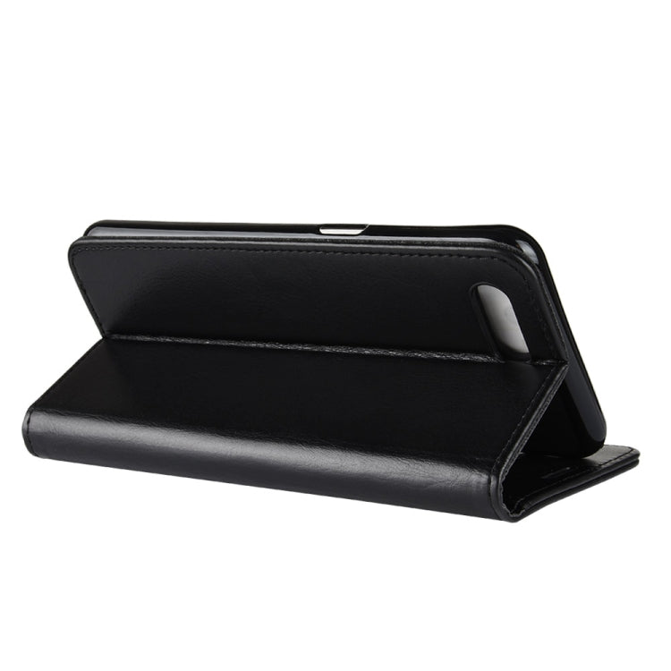 Crazy Horse Texture Horizontal Flip Leather Case for OPPO A5, with Wallet & Holder & Card Slots