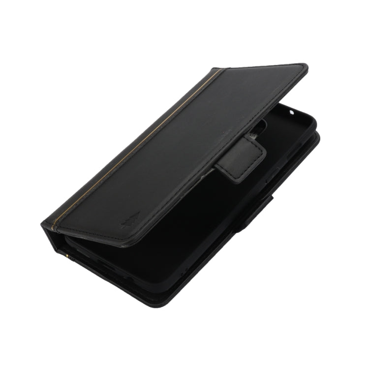 Bible Style Business Horizontal Flip Leather Case for OnePlus 6, with Card Slots & Photo Frame & Holder & Wallet