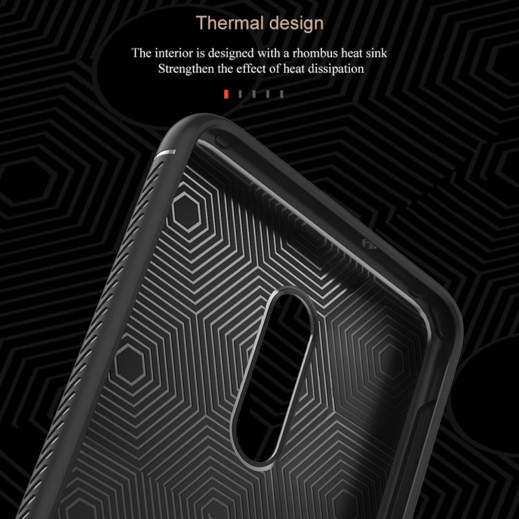 Lenuo Leshen Series Litchi Texture TPU Case for OnePlus 6
