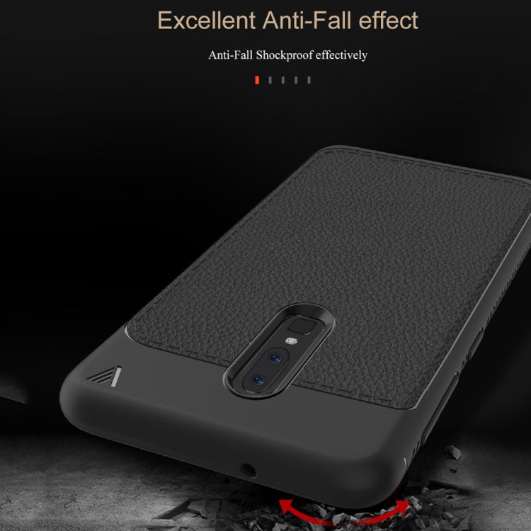 Lenuo Leshen Series Litchi Texture TPU Case for OnePlus 6