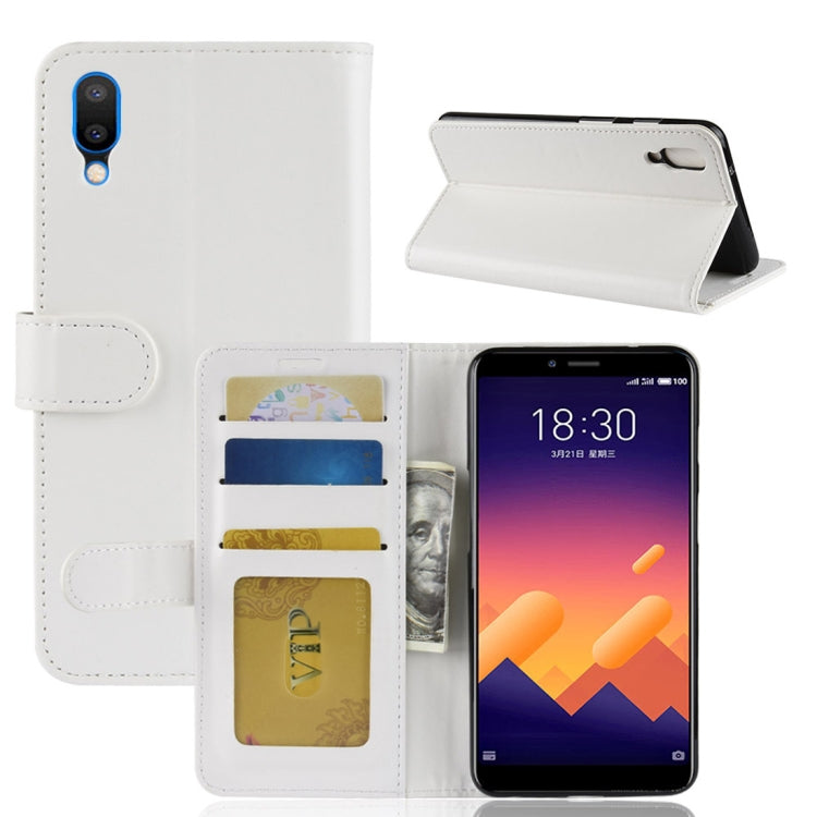 Crazy Horse Texture Horizontal Flip Leather PU + TPU Case for Meizu Meilan E3 , with Wallet & Holder & Card Slots