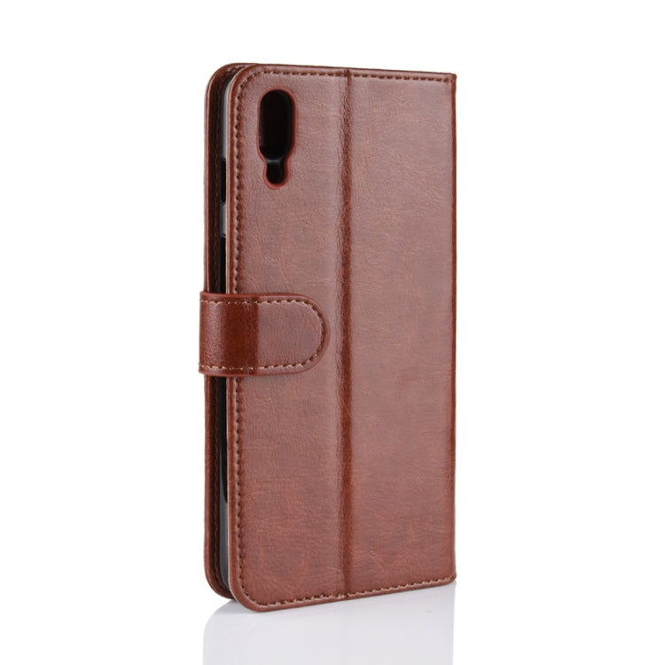 Crazy Horse Texture Horizontal Flip Leather PU + TPU Case for Meizu Meilan E3 , with Wallet & Holder & Card Slots