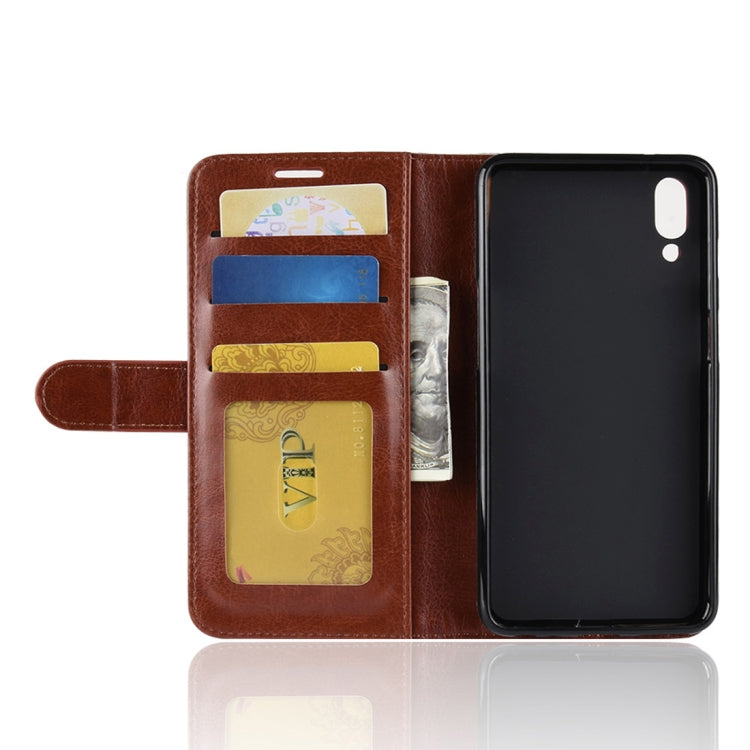 Crazy Horse Texture Horizontal Flip Leather PU + TPU Case for Meizu Meilan E3 , with Wallet & Holder & Card Slots