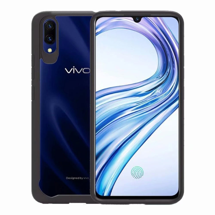 Transparent PC + TPU Full Coverage Shockproof Protective Case for Vivo X23