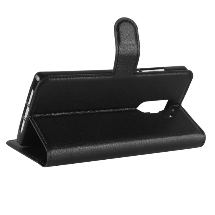 For DOOGEE  MIX 2 Litchi Texture Horizontal Flip Leather Case with Holder & Card Slots & Wallet