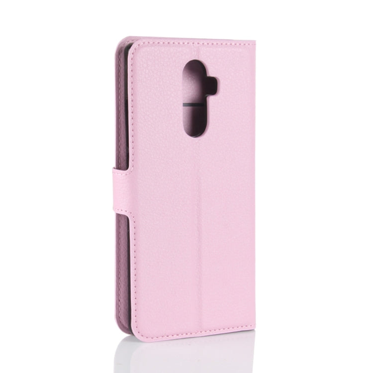 For DOOGEE  MIX 2 Litchi Texture Horizontal Flip Leather Case with Holder & Card Slots & Wallet