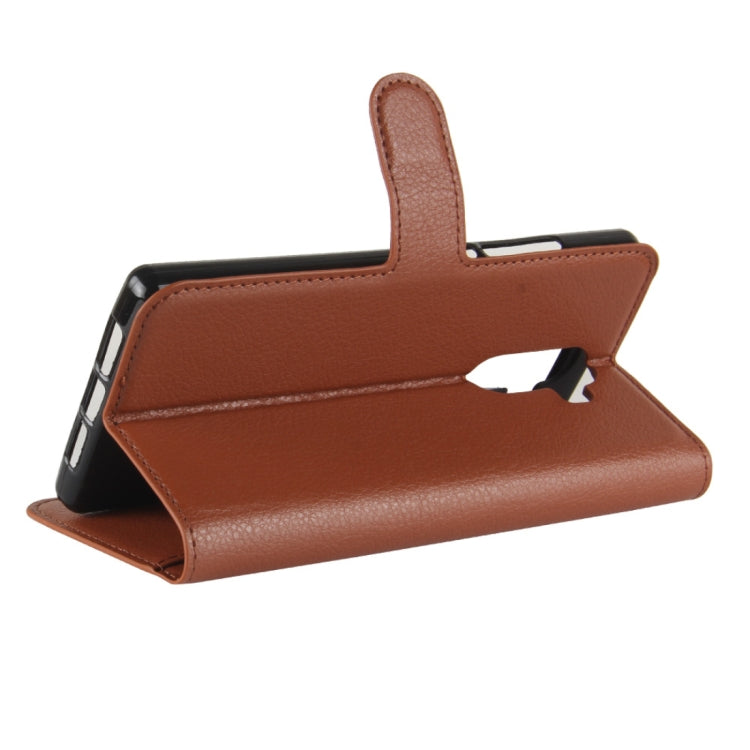 For DOOGEE  MIX 2 Litchi Texture Horizontal Flip Leather Case with Holder & Card Slots & Wallet