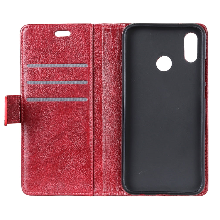 Copper Buckle Nappa Texture Horizontal Flip Leather Case for Vodafone Smart X9, with Holder & Card Slots & Wallet