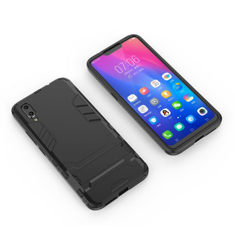 Shockproof PC + TPU  Case for Vivo X23, with Holder