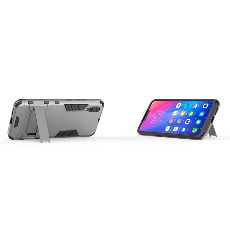 Shockproof PC + TPU  Case for Vivo X23, with Holder