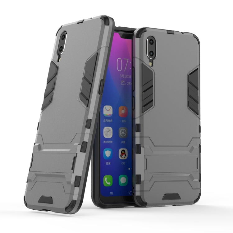 Shockproof PC + TPU  Case for Vivo X23, with Holder