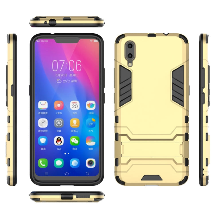 Shockproof PC + TPU  Case for Vivo X23, with Holder