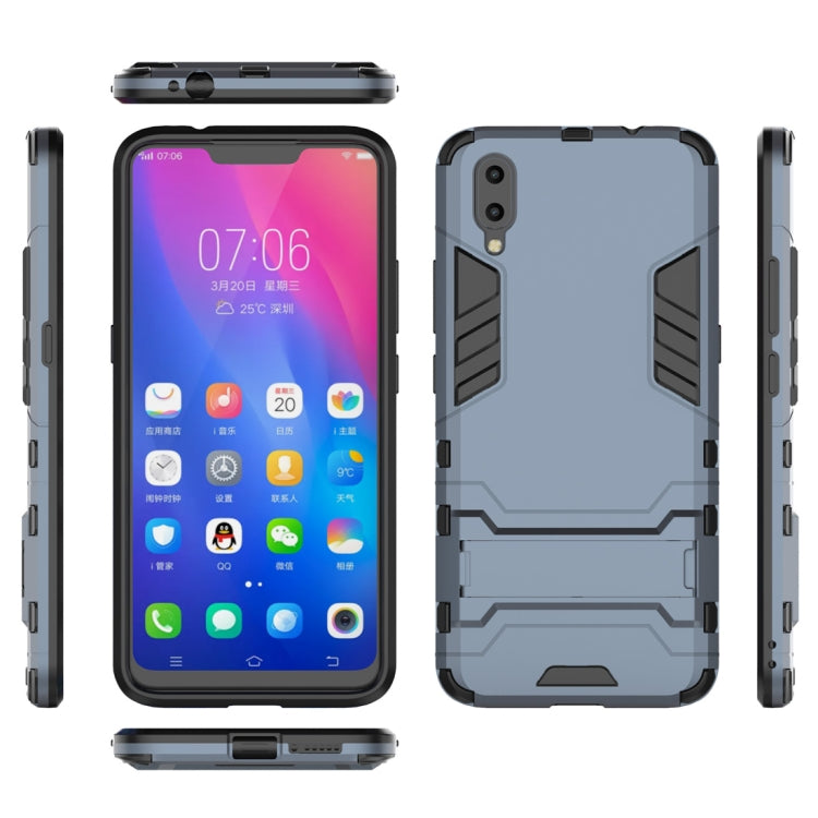Shockproof PC + TPU  Case for Vivo X23, with Holder