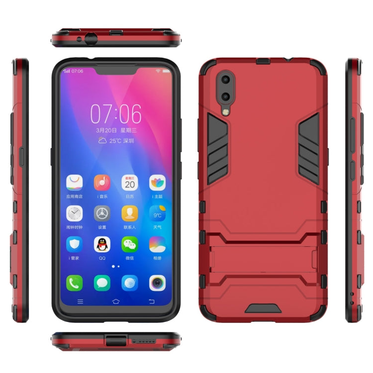 Shockproof PC + TPU  Case for Vivo X23, with Holder