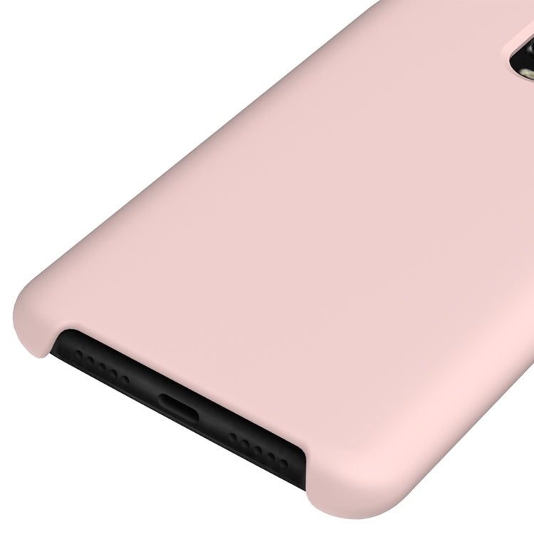 Solid Color Liquid Silicone Dropproof Protective Case for One Plus 6T