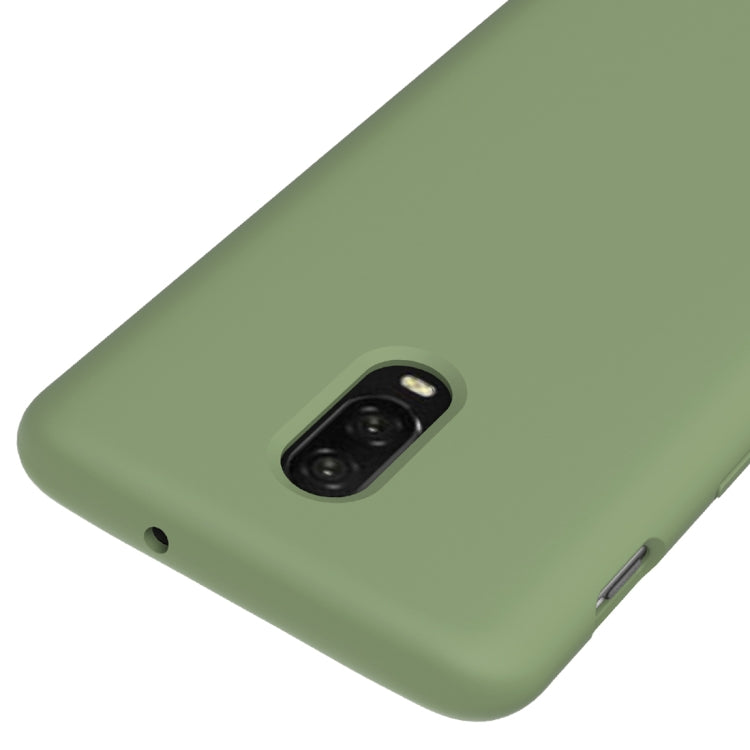 Solid Color Liquid Silicone Dropproof Protective Case for One Plus 6T