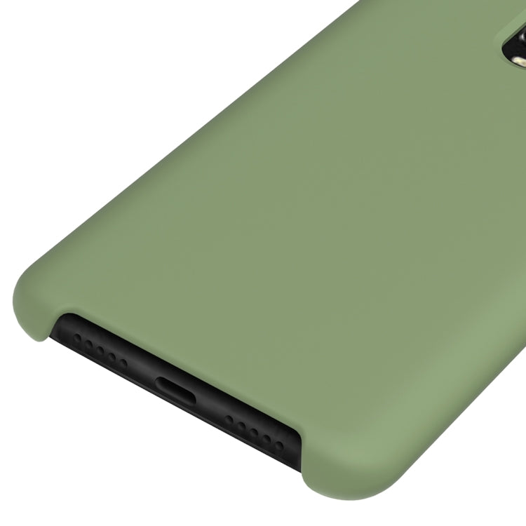 Solid Color Liquid Silicone Dropproof Protective Case for One Plus 6T