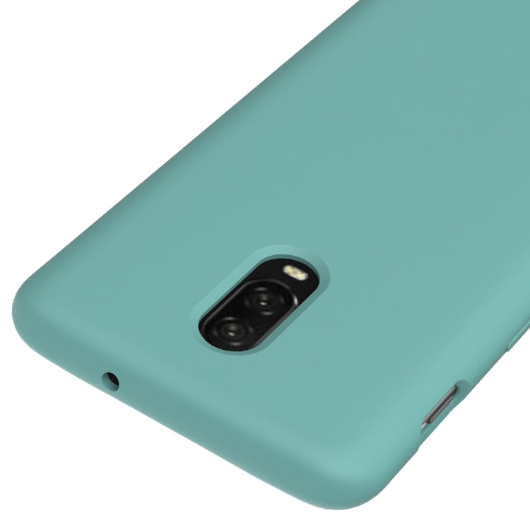 Solid Color Liquid Silicone Dropproof Protective Case for One Plus 6T