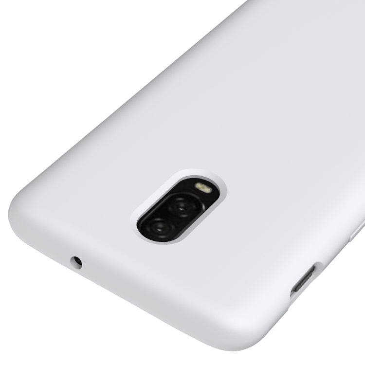 Solid Color Liquid Silicone Dropproof Protective Case for One Plus 6T