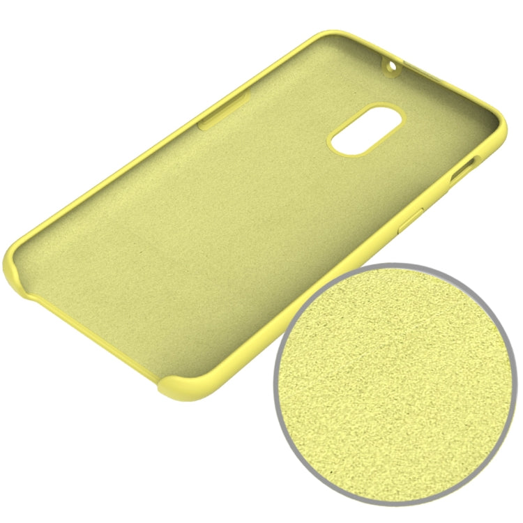 Solid Color Liquid Silicone Dropproof Protective Case for One Plus 6T