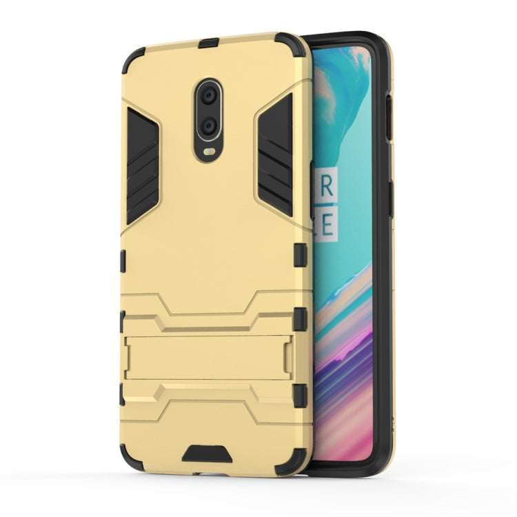 Shockproof PC + TPU  Case for OnePlus 6T, with Holder
