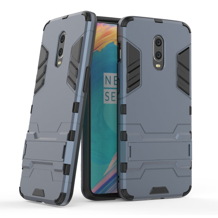 Shockproof PC + TPU  Case for OnePlus 6T, with Holder