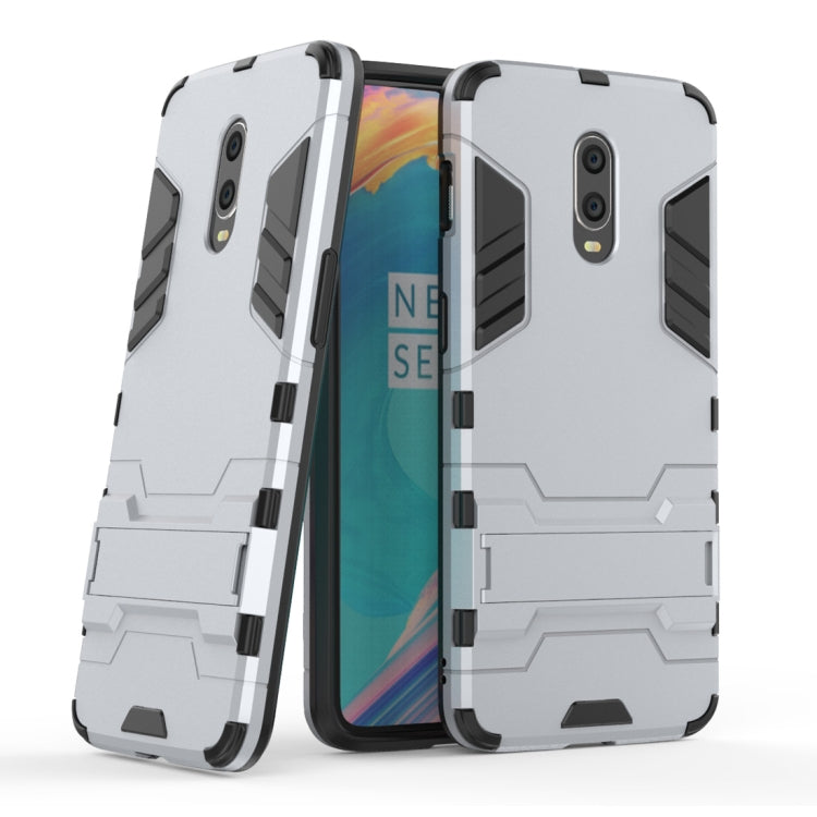 Shockproof PC + TPU  Case for OnePlus 6T, with Holder