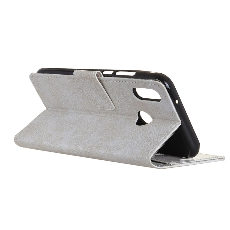 Retro Crazy Horse Texture Horizontal Flip Leather Case for DOOGEE X70, with Holder & Card Slots & Wallet & Photo Frame