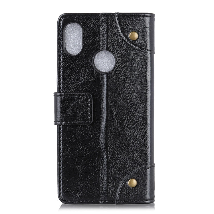 Copper Buckle Nappa Texture Horizontal Flip Leather Case for for DOOGEE X70, with Holder & Card Slots & Wallet