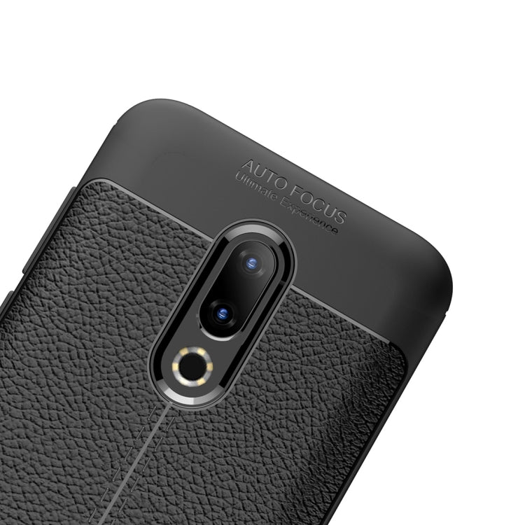 Litchi Texture TPU Shockproof Case for Meizu 16
