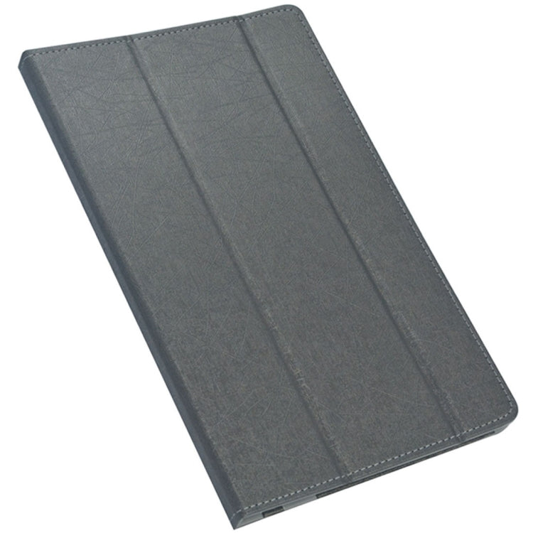 For Cube  Knote 11.6 inch Steel Wire Texture Horizontal Flip Leather Case with Three-folding Holder