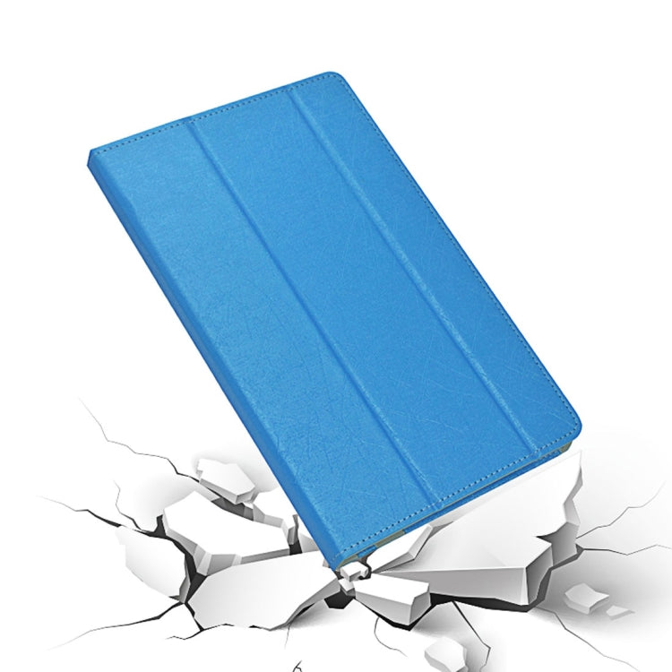 For Cube  Knote 11.6 inch Steel Wire Texture Horizontal Flip Leather Case with Three-folding Holder