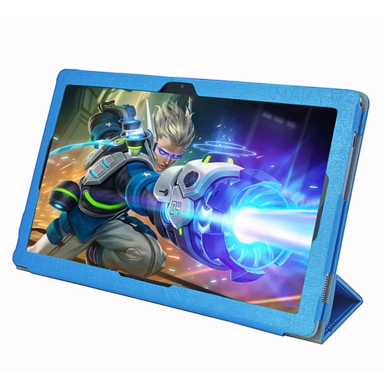 For Cube  Knote 11.6 inch Steel Wire Texture Horizontal Flip Leather Case with Three-folding Holder