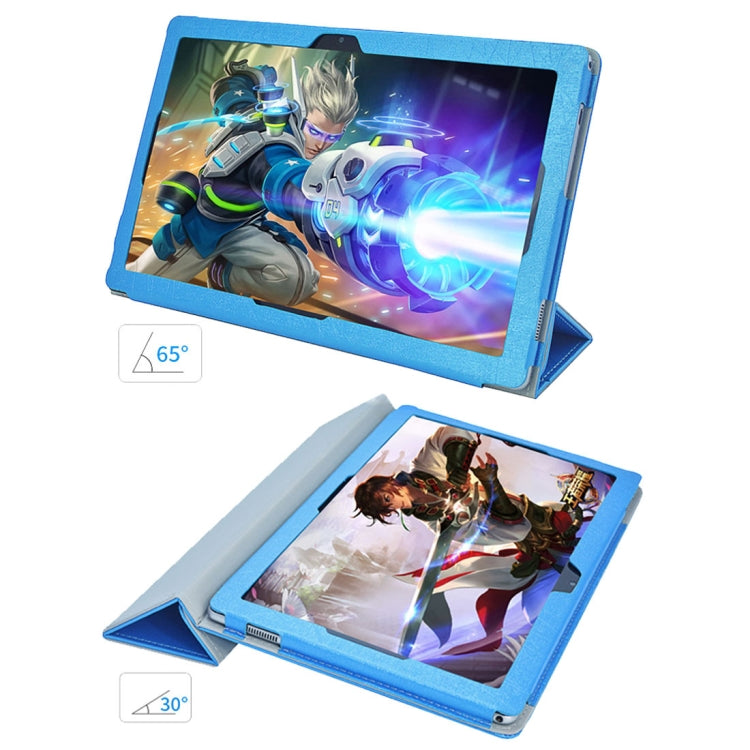 For Cube  Knote 11.6 inch Steel Wire Texture Horizontal Flip Leather Case with Three-folding Holder