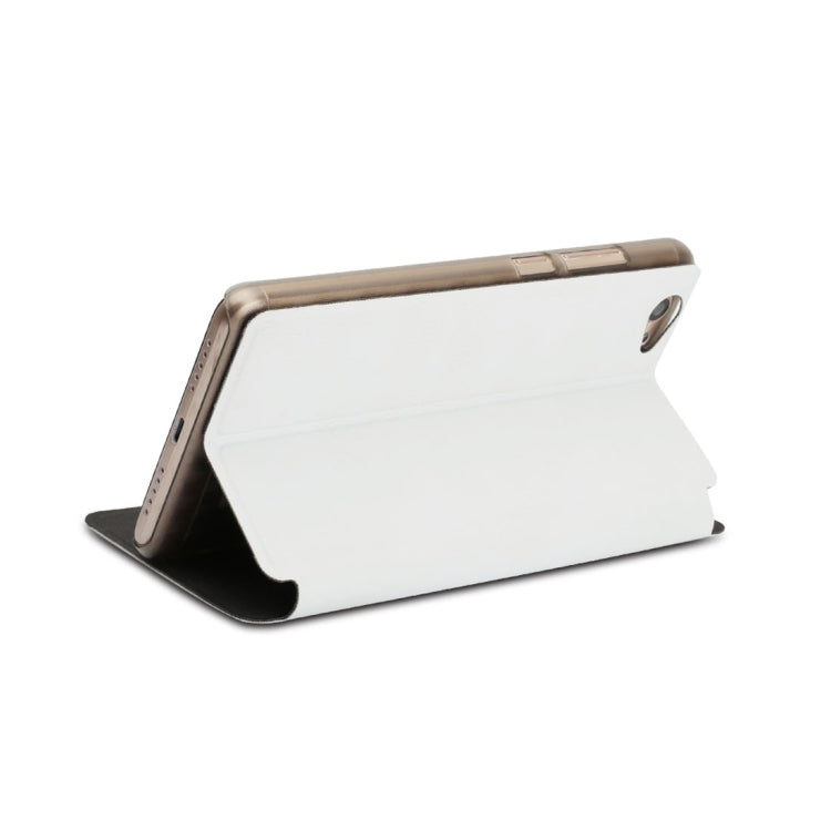 OCUBE for Vernee Thor Plus Spring Texture Horizontal Flip Leather Case with Holder (White)