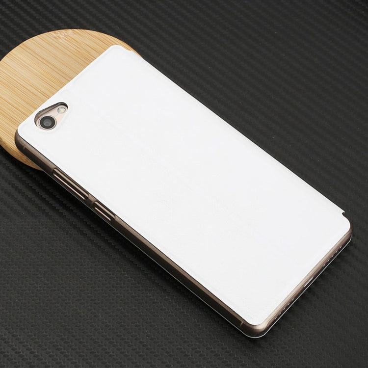 OCUBE for Vernee Thor Plus Spring Texture Horizontal Flip Leather Case with Holder (White)