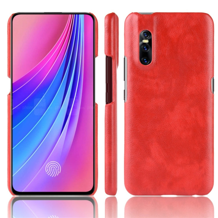 Shockproof Litchi Texture PC + PU Protective Case for Vivo X27