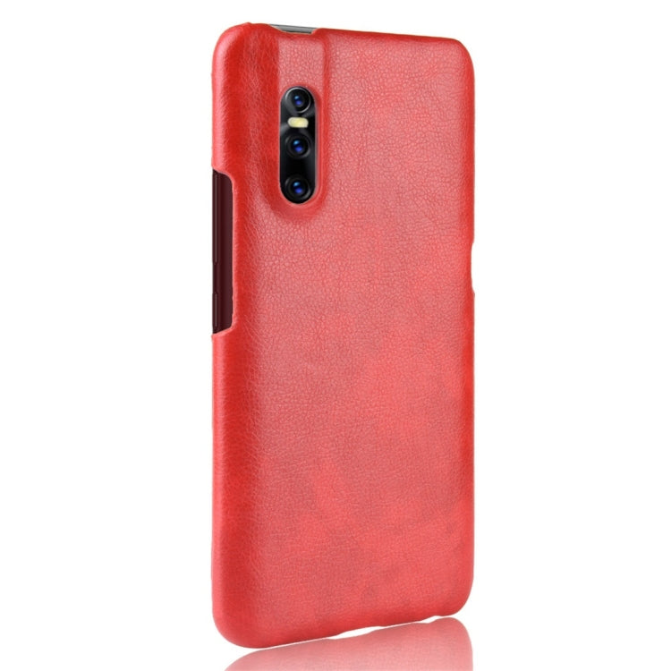 Shockproof Litchi Texture PC + PU Protective Case for Vivo X27