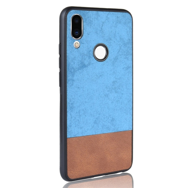 Shockproof Color Matching Denim PC + PU + TPU Protective Case for Meizu Meilan Note 9
