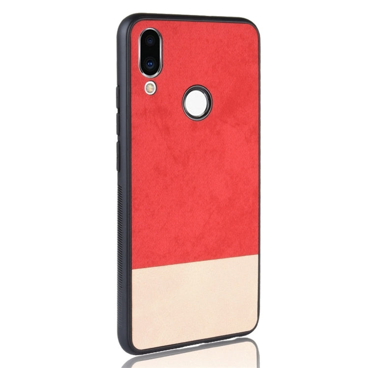 Shockproof Color Matching Denim PC + PU + TPU Protective Case for Meizu Meilan Note 9